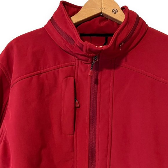 Powder River Outfitters Panhandle Slim Cowgirl Red Zip Up Jacket Coat XL - Picture 3 of 14